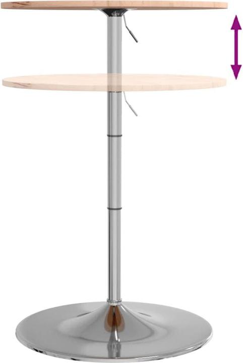 Produktbild VidaXL Bartisch Ø60 x 89,5 cm Buche