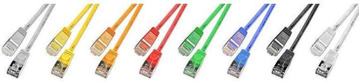 Image du produit Wirewin Câble Slim Pach : F/FTP, 7.5m, vert (U/FTP, CAT6, 7.50 m)