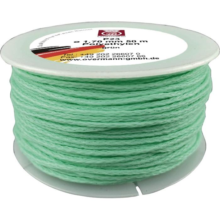Thumbnail - HP Autozubehör, Seil, Maurerschnur Länge 50 m Ø 1,7 mm 30 kg Polyethylen grün (50 m)