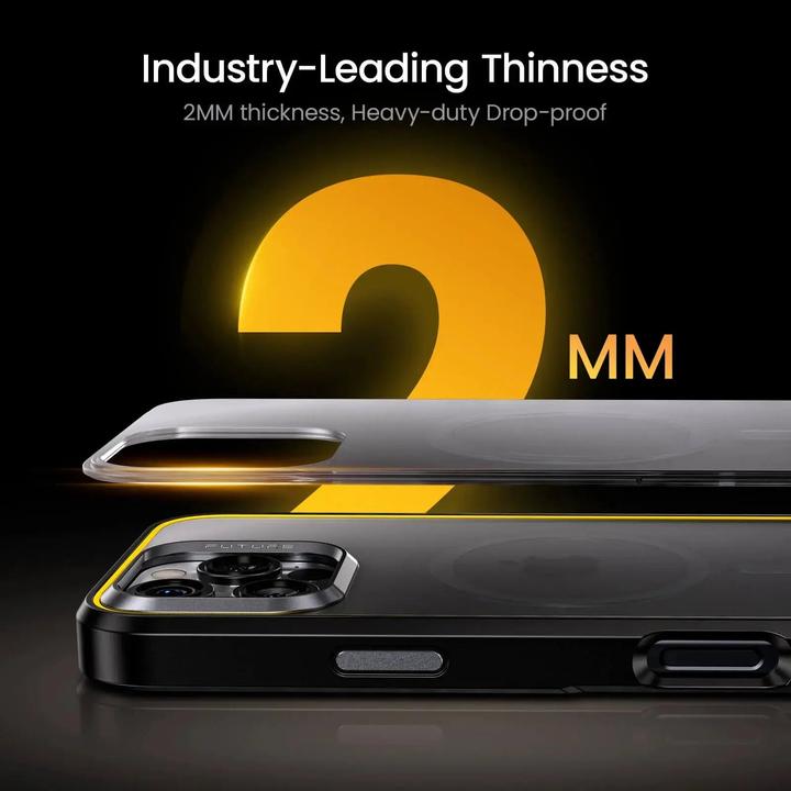 Actual product image Aohi The Future iPhone 16 Magarmor - Handyhülle - Schwarz / Pro (Apple iPhone 16 Pro)