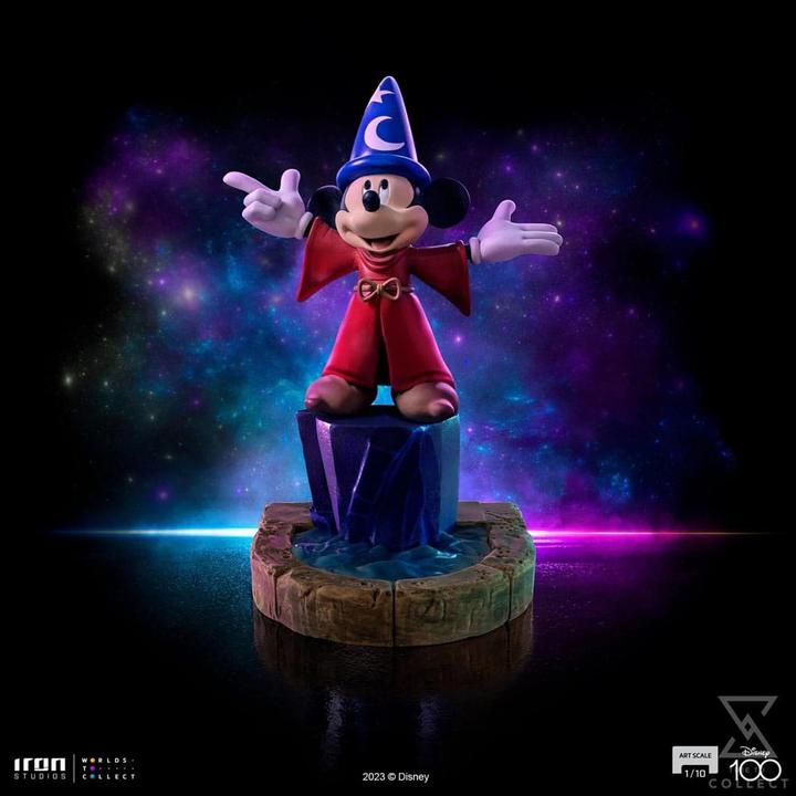 Produktbild Iron Studios Disney statuette Art Scale Deluxe 1/10 Mickey Fantasia Deluxe 51 cm