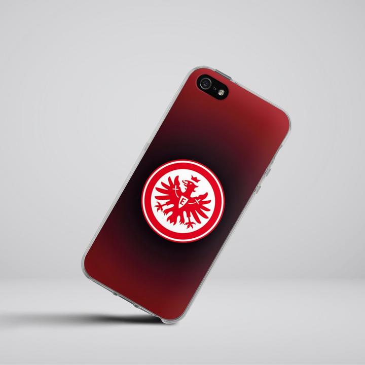 Produktbild DeinDesign Silikon Hülle für Apple iPhone 5 Handyhülle Case Smartphone Schutzhülle Eintracht Frankfurt (Apple iPhone 5)