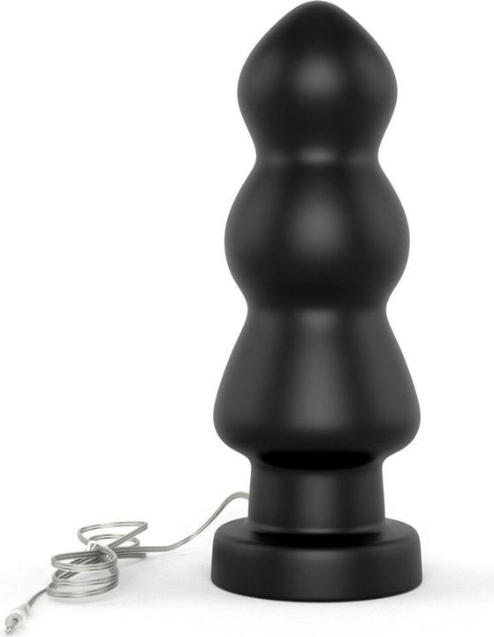 Lovetoy Love Toy - King Size Vibrating Anal Rigger 20 cm - Schwarz