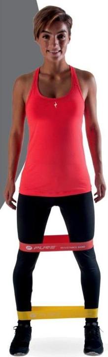 Produktbild Pure Widerstandsbänder 5er Set Schwarz, Grau, Orange, Rot, Gelb, Schaumstoff, Gummi (0.30 m, Extra Leicht, Extra Stark, Leicht, Mittel, Stark)