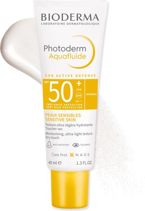 Image du produit Bioderma Photoderm Aquafluide (Crème solaire visage, SPF 50+, 40 ml)