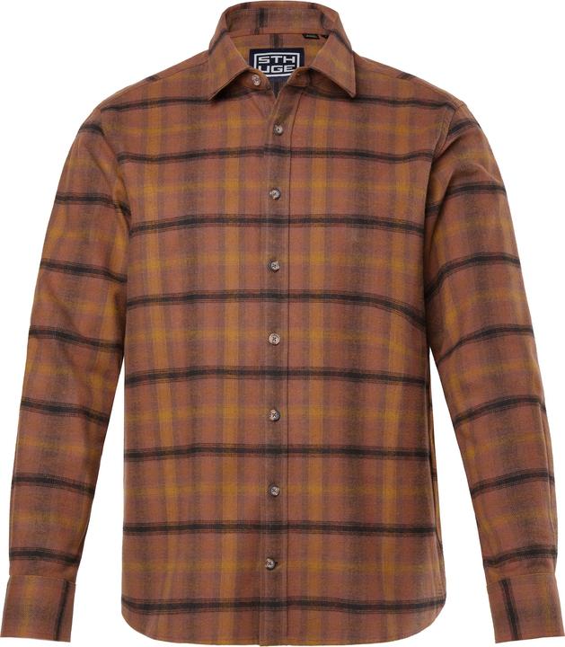 Immagine prodotto Sthuge Karo-Flanellhemd, Langarm, Boxy Fit (XL)