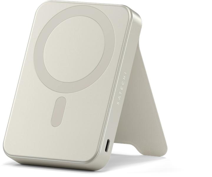 Actual product image Satechi OntheGo Magnetic Qi2 Powerbank Stand 10000 mAh Black (10000 mAh, 20 W)