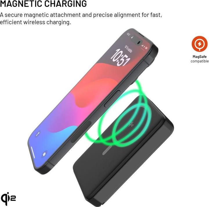 Produktbild Fixed MagZen 10 Pro Qi2 standard (10000 mAh, 30 W, 37 Wh)