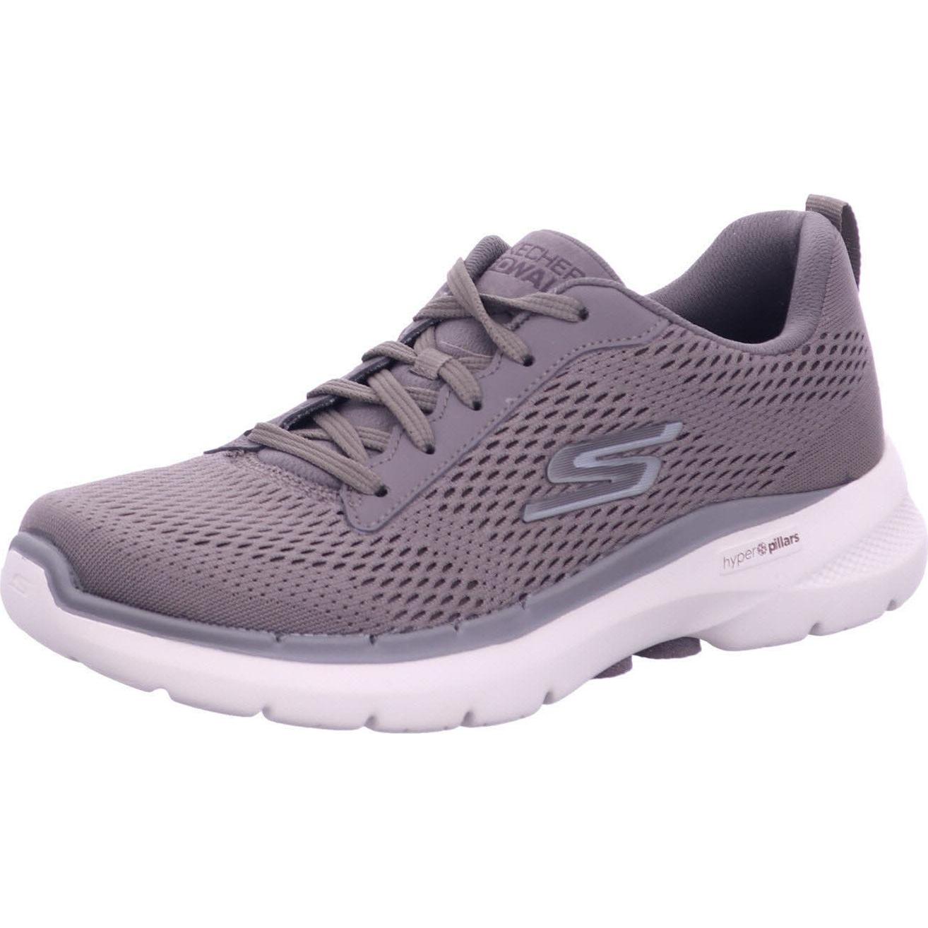 Skechers, Damen, Sneaker, GO WALK 6 - AVALO, Grau, (45)