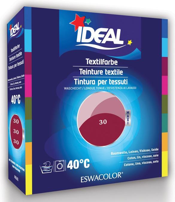 Ideal / Eswacolor Textilfarbe (1 Waschgang, Flüssigwaschmittel)