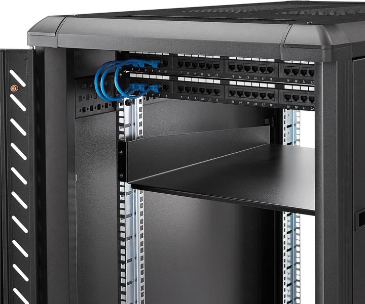 Produktbild StarTech 2u 22in Fixed Rack Mount Shelf