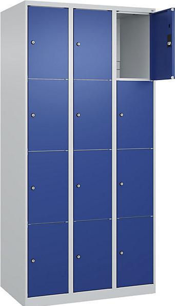 Gentian blue, Light grey