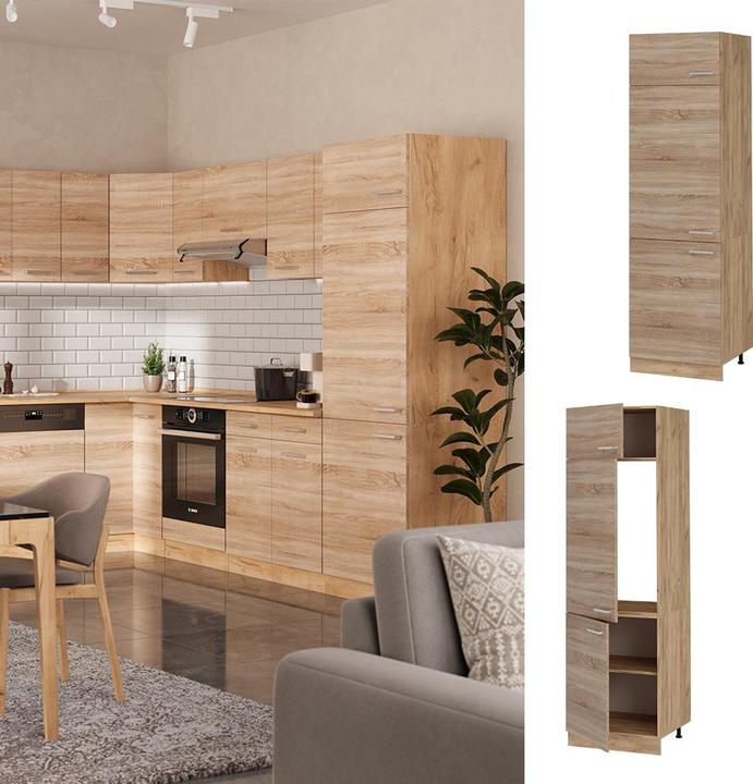 Produktbild Vicco Kühlumbauschrank R-Line (60 x 57.20 x 206.80 cm)