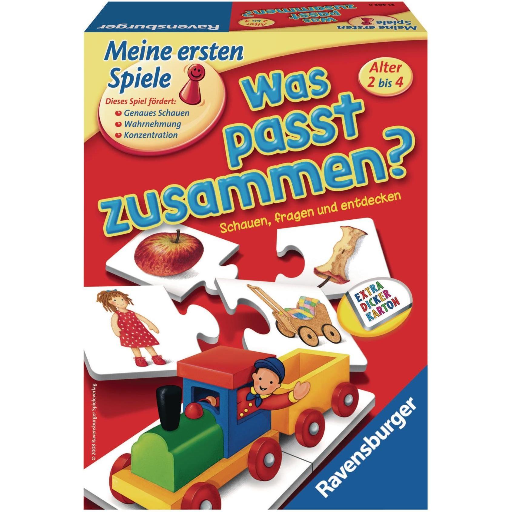 Ravensburger Was passt zusammen? Schauen, fragen und entdecken (Deutsch)