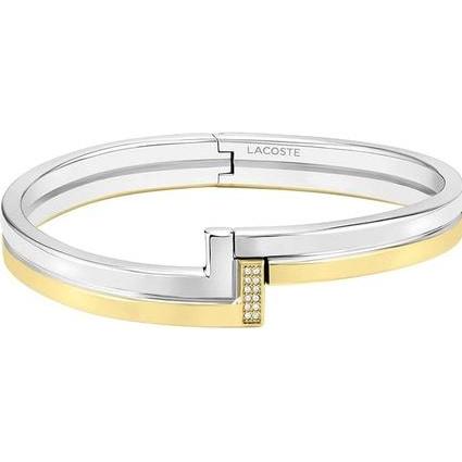 Lacoste, Armschmuck, Solid steel bracelet with zircons Impression 2040003
