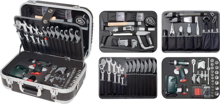 Actual product image Kraftwerk Toolbox Powertool Metabo (162 pieces)