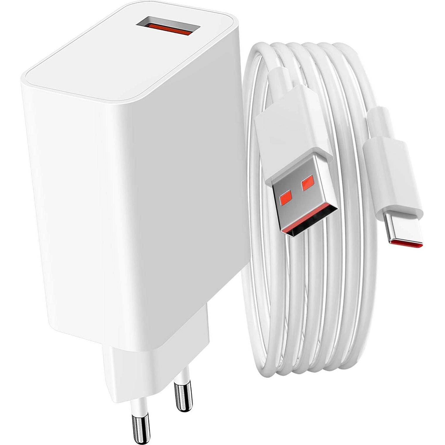 Thumbnail - Xiaomi MDY-11-EZ, Netzteil 33W + USB-C Kabel (33 W), USB Ladegerät, Weiss
