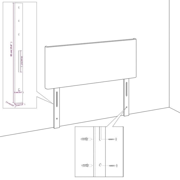 Produktbild VidaXL Farlie (93 x 16 x 88 cm)