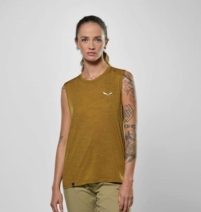 Actual product image Salewa Eagle Minilogo Merino Tank Top Da (M)