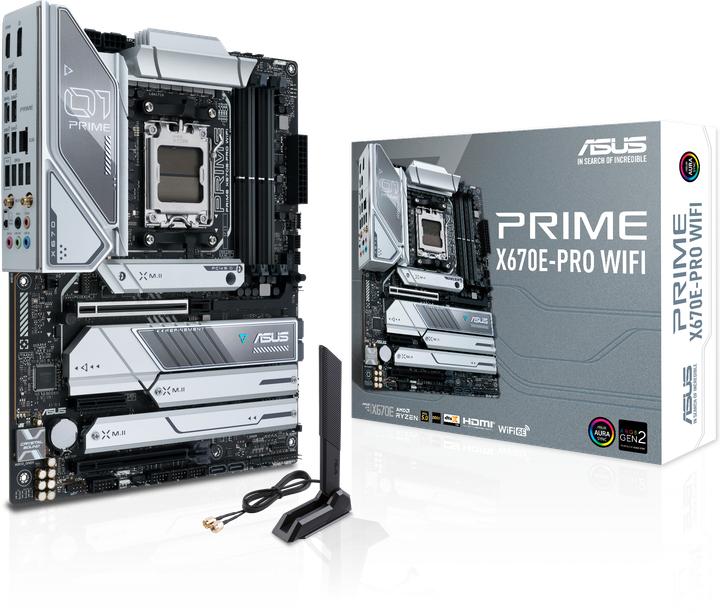 Image du produit ASUS PRIME X670E-PRO WIFI (AM5, AMD X670E, ATX)