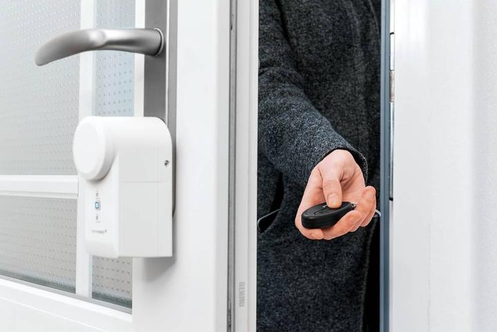 Image du produit Homematic IP Actionneur de serrure de porte sans fil IP Set Serrure de porte (Smartphone)