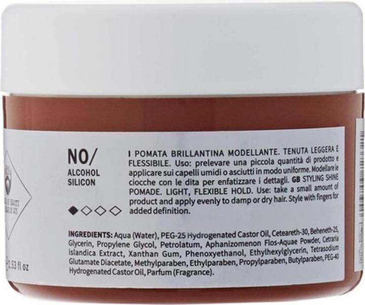 Dear Barber Dear Beard Man's Shine Pomade 75ml (Haarwachs, 75 ml)