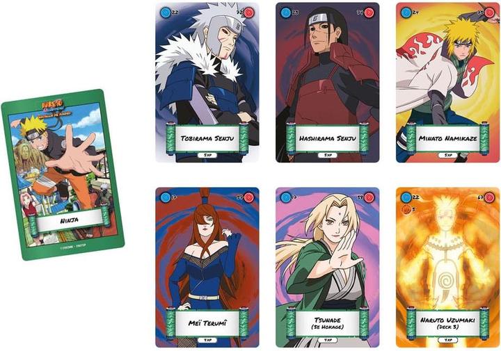 Actual product image Topi games Naruto Card Game Kage Battle *Spain Version* (Spanish)