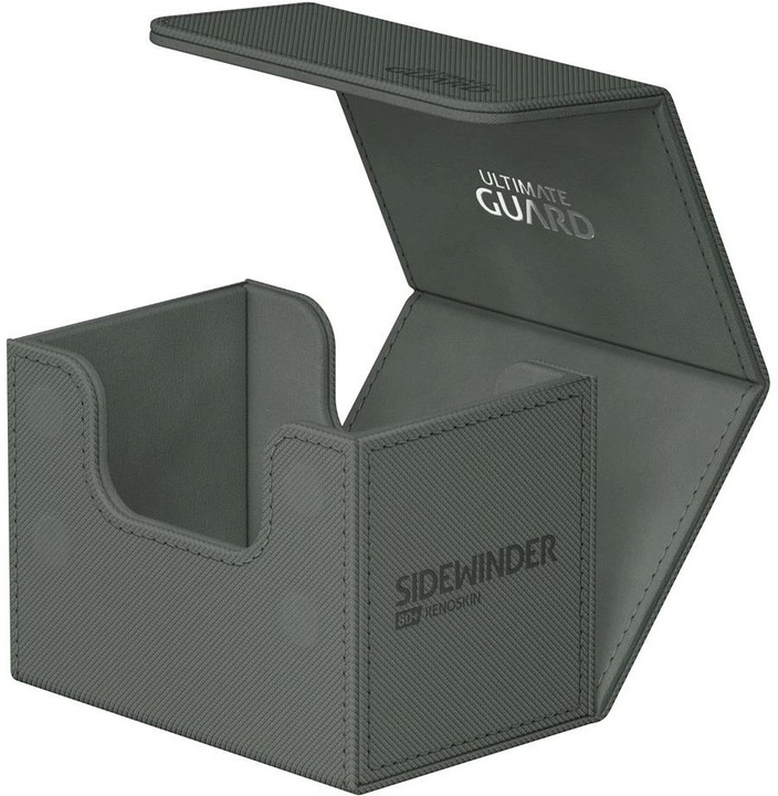 Ultimate Guard Card Box XenoSkin Sidewinder Monocolor 80+ Gray