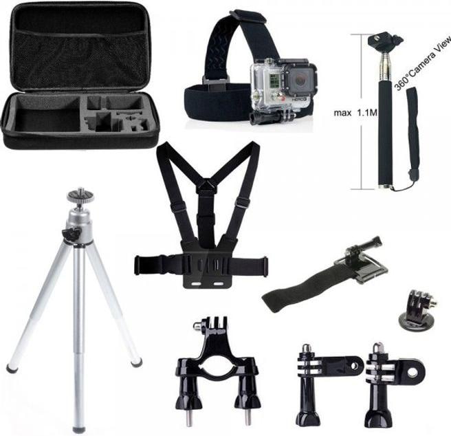 Image du produit MU Classic 10in1 Kit d'accessoires de caméra pour GoPro (Tous les GoPro, Divers)