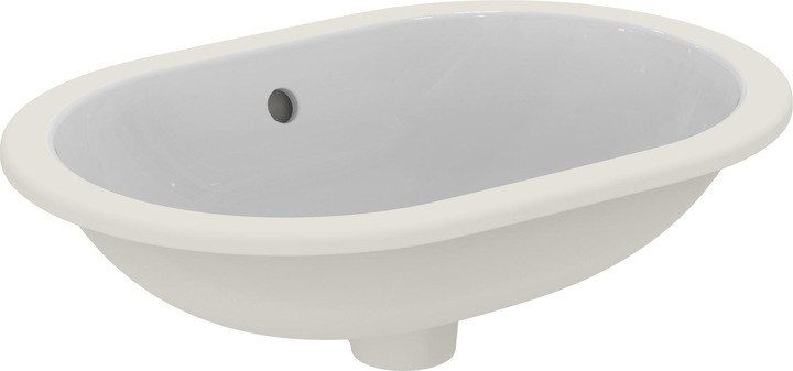 Actual product image Ideal Standard Connect Undercounter washbasin oval 550mm E5048 (380 mm, 550 mm)