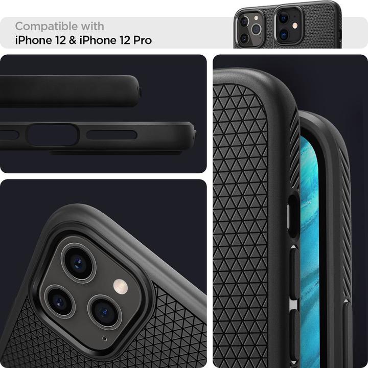 Actual product image Spigen Liquid Air (Apple iPhone 12, Realme 12 Pro+)