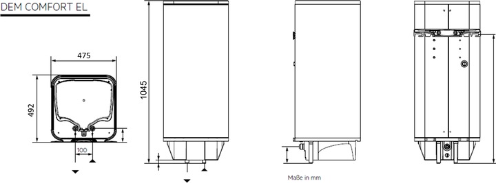 Valori nutrizionali e ingredienti AEG Haustechnik DEM 80 Comfort EL cilindro a parete, 80 litri, risparmio energetico, precisione al grado, 230 V con