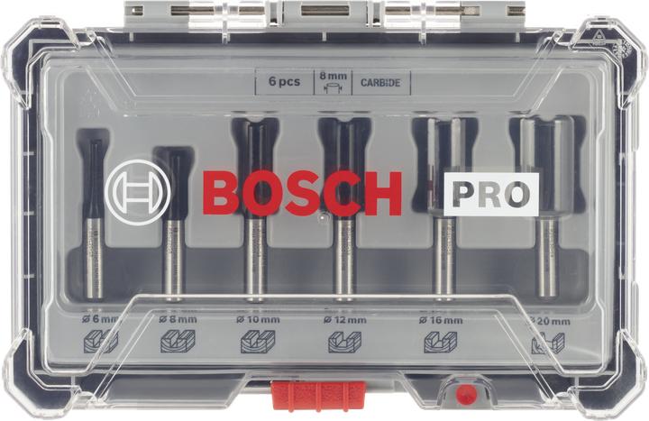 Immagine prodotto Bosch Professional Zubehör Set di frese per scanalatura con gambo da 8 mm