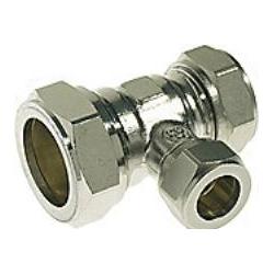 VSH, Rohrverbindungstechnik, kompression tee krom 12 mm (Pressverbindung)