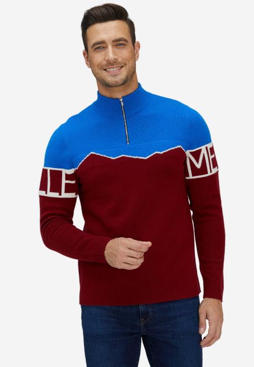 Produktbild Bellemere Pullover Merino Super Fine Mountain Print Sweater (M)