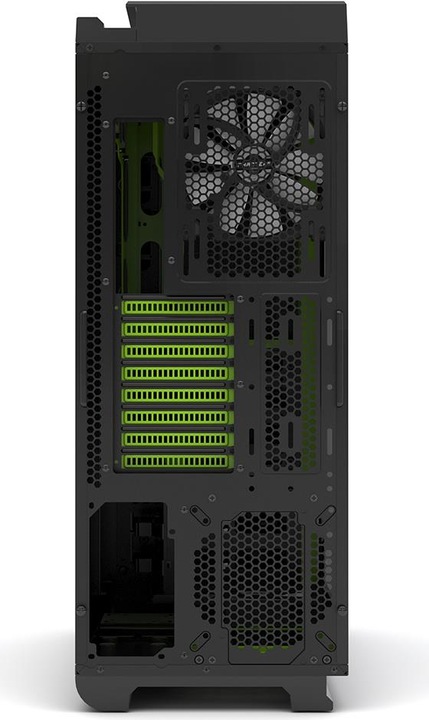 Produktbild Phanteks Enthoo Primo Special Edition, schwarz/grün (E-ATX, mATX, ATX)