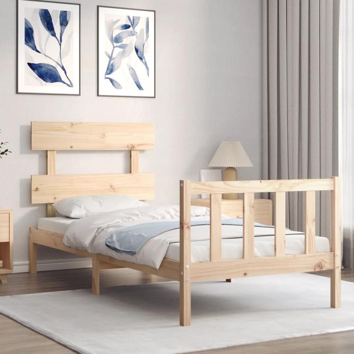 Produktbild vidaXL Bettgestell (90 x 190 cm)
