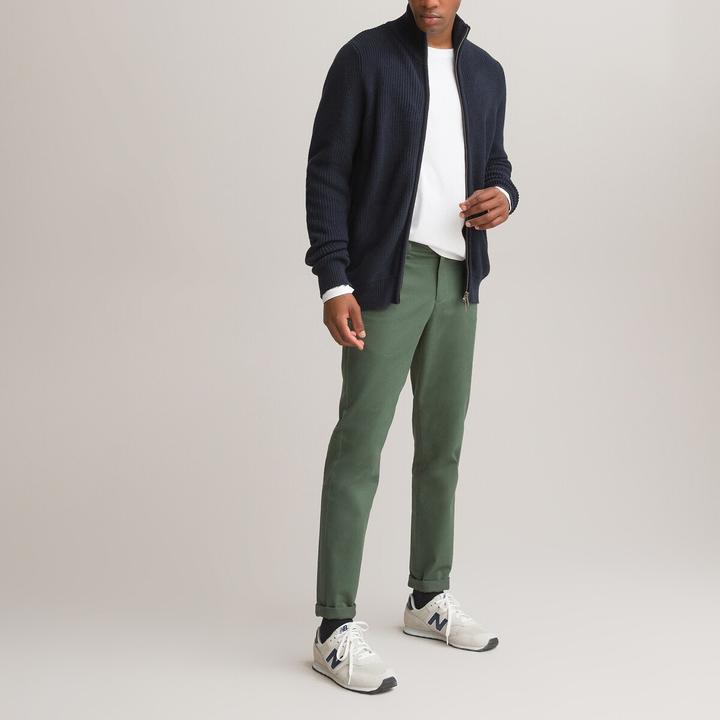 Produktbild La Redoute Collections Shirt mit rundem Ausschnitt (3XL)