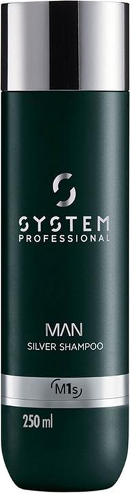 System Professional Man - Silver Shampoo (250 ml, Shampoing liquide)