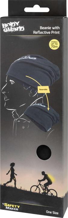 Actual product image SafetyMaker Reversible reflective beanie (One size)