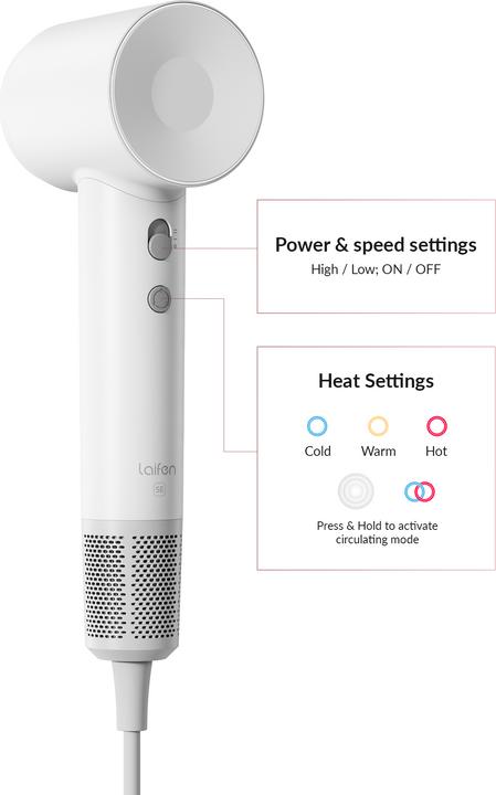 Produktbild Laifen SE Special WHI - 3 Aufsätze
