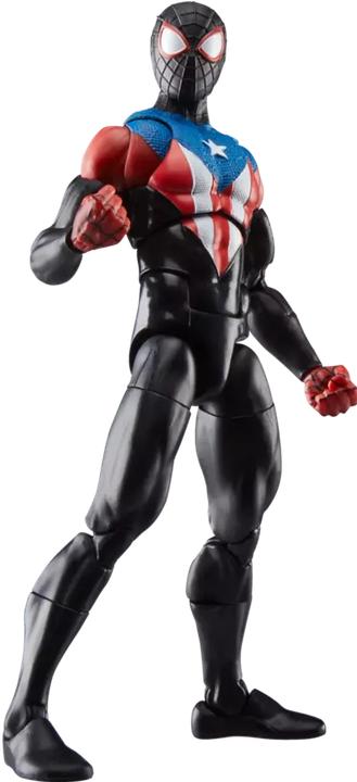 Actual product image Hasbro Spider-Man 2 Marvel Legends Gamerverse Actionfigur Miles Morales (Boricua Suit) 15 cm