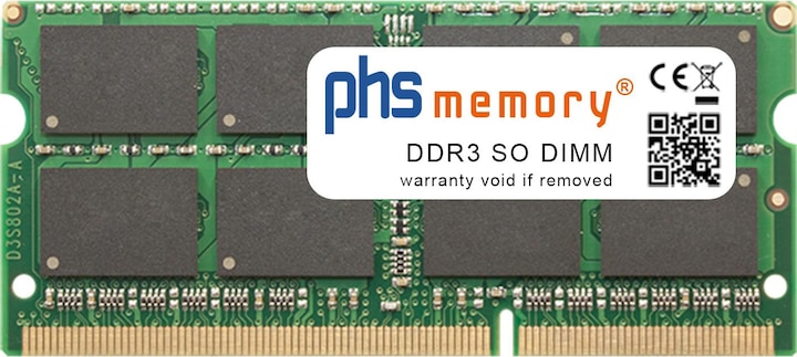 Immagine prodotto PHS-memory RAM adatta a Lenovo Yoga 500-14IBD (80N4) (Lenovo Yoga 500-14IBD (80N4), 1 x 16GB)