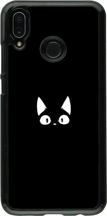 Immagine prodotto PhoneLook Coque Gatto divertente su nero (Huawei P20 Lite)