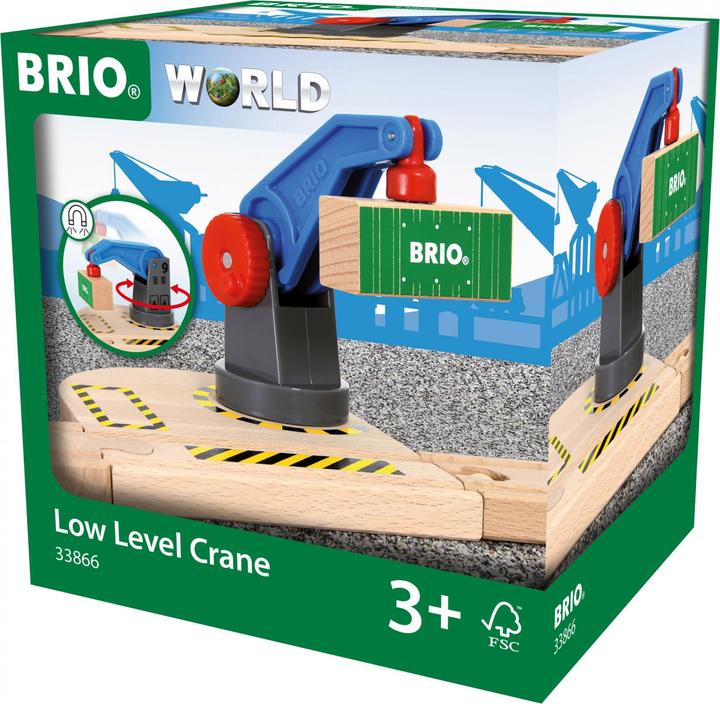 Actual product image Brio Railway Magnetic Crane