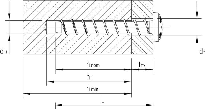 Actual product image Heco Screw anchor R 88908 MULTI-MONTI MMSplus-P 10 x 70/ 5/20 T40 Steel hardened electrogalvanised (25 Screws per piece)