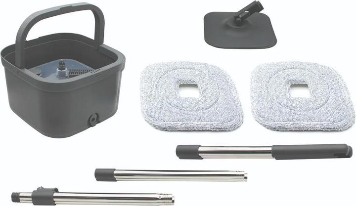 Immagine prodotto Sjö&Hav Sjö & Hav - Rotating Floor Mop - Telescopic Length: 110–130 cm, Bucket Dimensions: 29 × 29 × 17 cm (1 pz.)