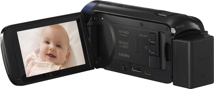 Actual product image Canon LEGRIA HF R606 Black (3.28 Mpx, 50p, 32 x)
