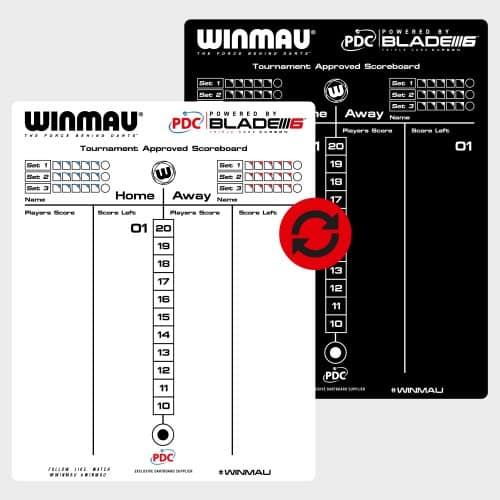 Actual product image Winmau writing tablet