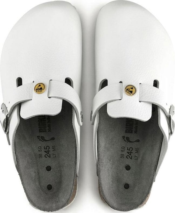 Actual product image Birkenstock Boston Natural Leather Normal (40)